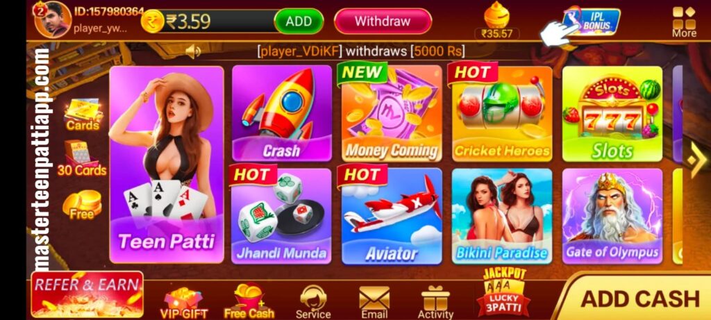 Teen Patti Master Purana