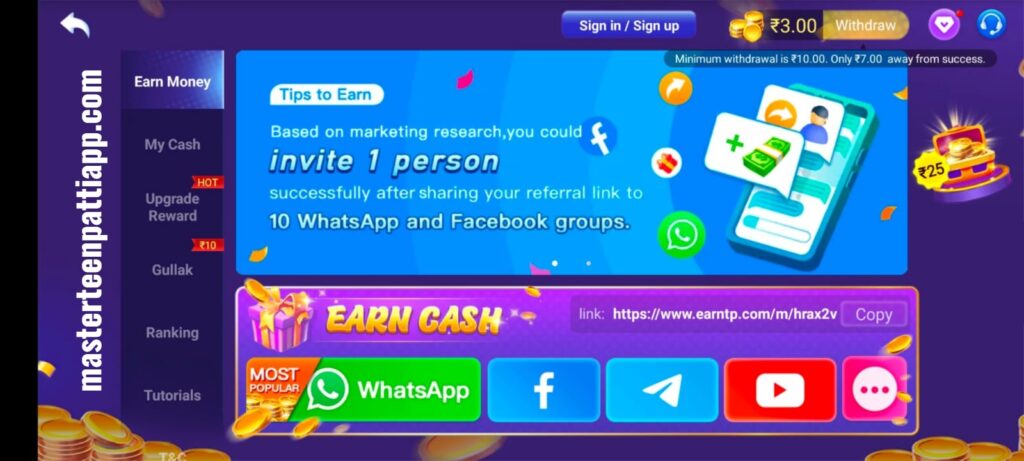 Teen Patti Master Purana
